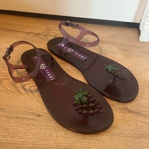 Katy Perry Collections Jelly Grape Sandals